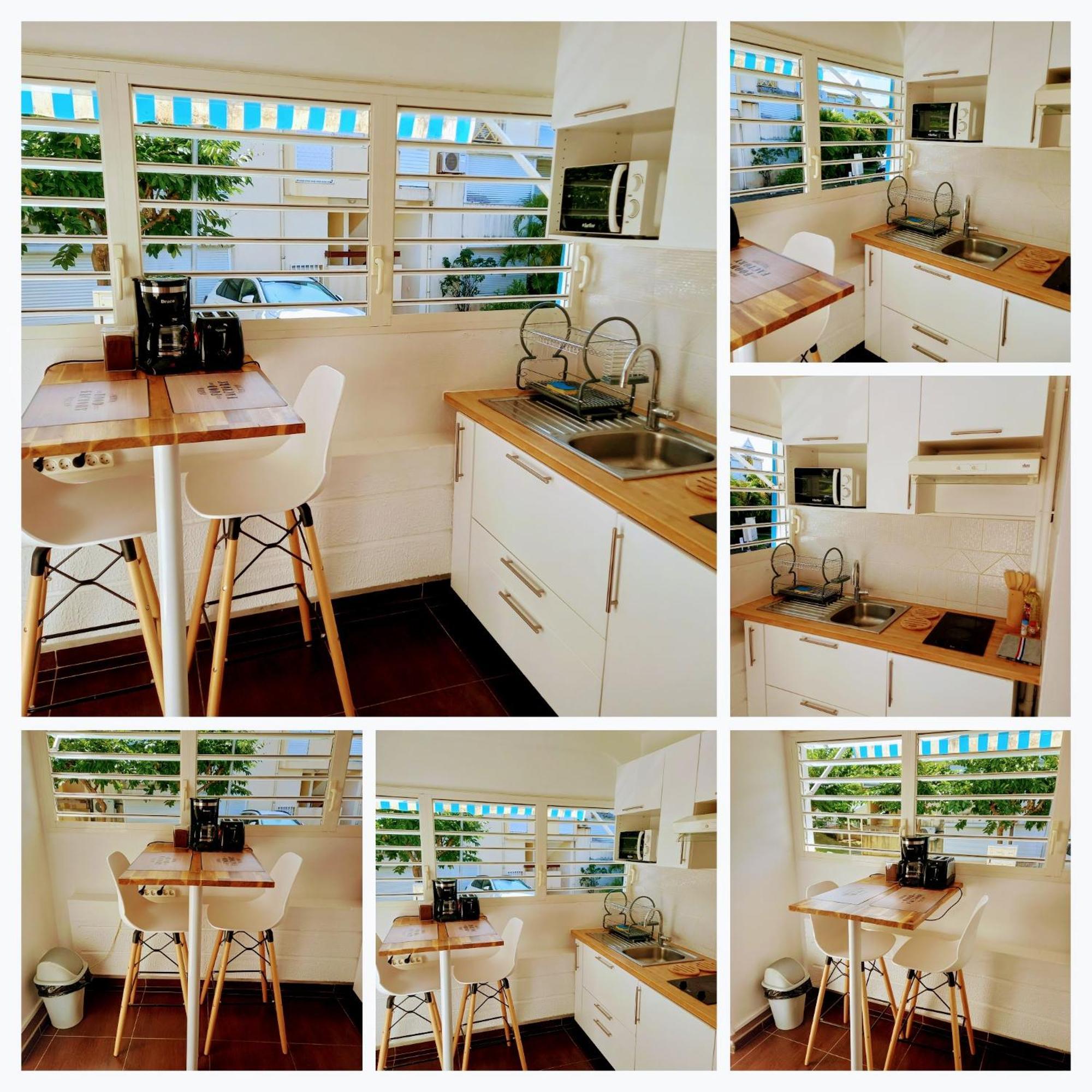 Le Studio Oncle Sam - Acces Piscine Et Plage Le Gosier  Exteriör bild